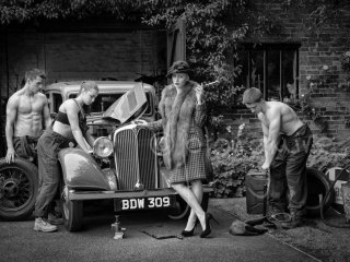 Fixing Her Ladyship's Car