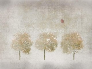 3 trees - canvas