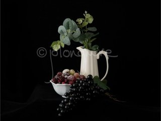 Grapes and Frosted Fruit