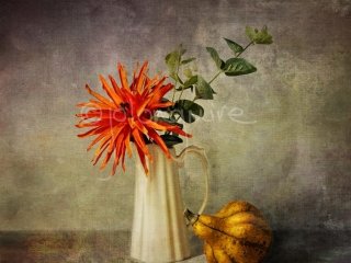 Sill Life with Gourd